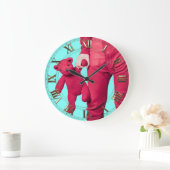 Altijd van het kind in mij houden grote klok (Huis)