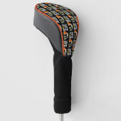 Altijd verlicht met rots golfheadcover (Schuin)
