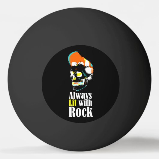 Altijd verlicht met rots pingpongballen (Voorkant)