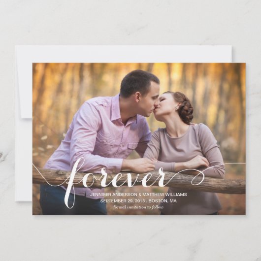 ALTIJD & VOOR ALTIJD | AANKONDIGING VAN DE DATUM (Voorkant)