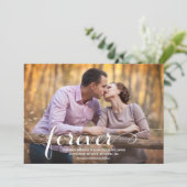 ALTIJD & VOOR ALTIJD | AANKONDIGING VAN DE DATUM (Staand voorkant)