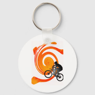 ALTIJD VOOR DE PEDDLING SLEUTELHANGER