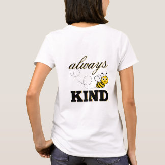 "altijd vriendelijk" t-shirt