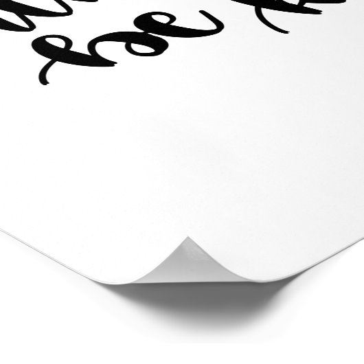 Altijd vriendelijke prijsopgave poster (Hoek)