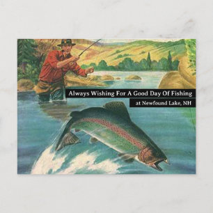 Altijd wensen voor een goede visdag Aanpassen Briefkaart