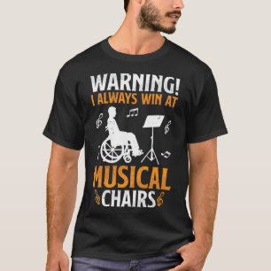 Altijd winnen bij gehandicapten Funny Wheelstoel D T-shirt