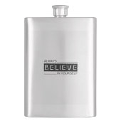 #altijdBelieveInYourselfClassicFlask Flacon (Voorkant)