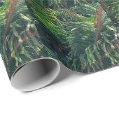 Altijdgroene naaldboom conifeer cadeaupapier (Rol Hoek)