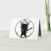 Altijdgroene Vakantie Feestdagen Kaart (Achterkant)