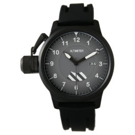 Altimeter Style Watch Horloge