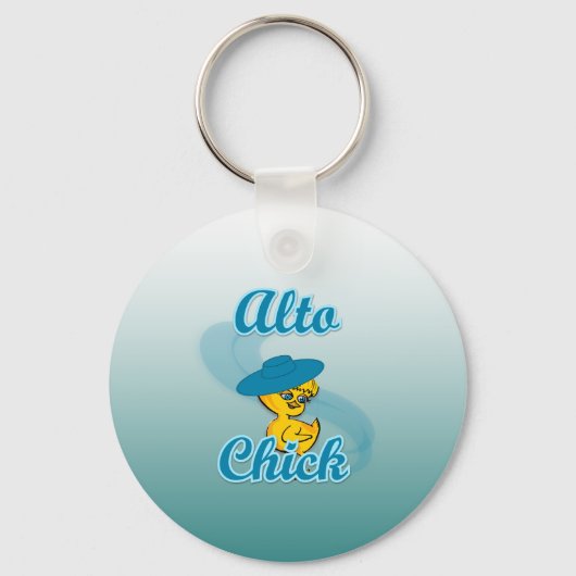 Alto Chick #3 Sleutelhanger (Voorkant)
