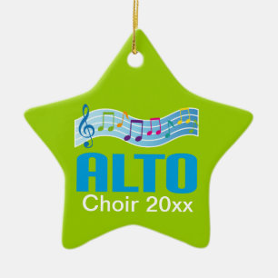 Alto Choir Keepomwille Ornament Gift for Singer