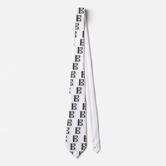 Alto Clef Stropdas (Voorkant)