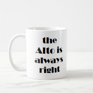 alto est toujours la tasse de café juste