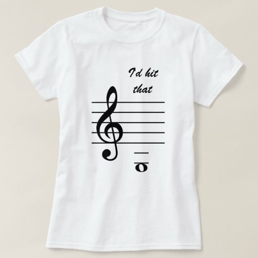 Alto, ik zou dat raken t-shirt (Design voorkant)