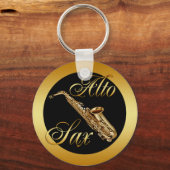 ALTO SAX SLEUTELHANGER (Voorkant)