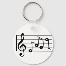 Alto Singer Musical Sleutelhanger