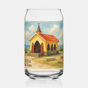 Alto Vista Aruba aquarel Blikvorm Glas