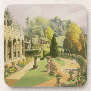 Alton Gardens uit "The Gardens of England", 1857 Drankjes Onderzetter