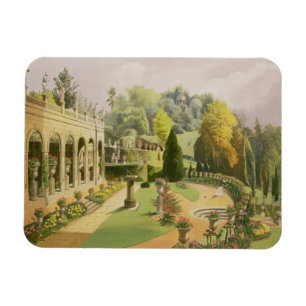Alton Gardens uit "The Gardens of England", 1857 Magneet