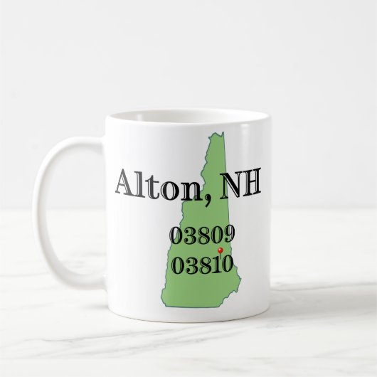 Alton NH, Mug (Gauche)