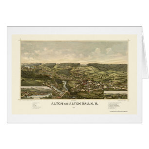 Alton, NH Panoramic Map - 1888