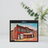 Alton Theater Briefkaart (Staand voorkant)