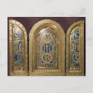 Alton Towers Triptych, c.1150 Briefkaart