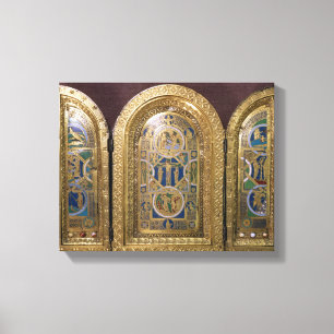 Alton Towers Triptych, c.1150 Canvas Afdruk