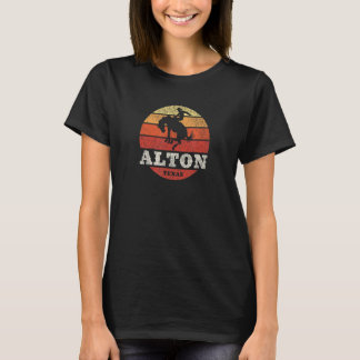 Alton TX  land Western Retro T-shirt