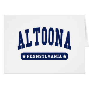Altoona Pennsylvania College Style t shirten