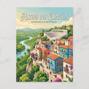 Altos de Chavón Dominicaanse Republiek Briefkaart
