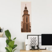 Altstadt Frankfurt am Main Poster (Thuiskantoor)