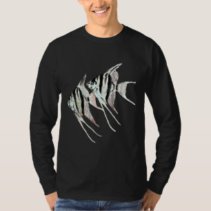 Altum Altum Angel vis Aquarel door Artemie T-shirt