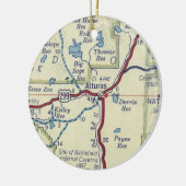 Alturas CA  map Keramisch Ornament (Links)