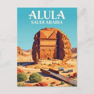 AlUla Saudi-Arabië Briefkaart