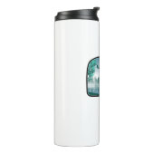 Alum Creek Lake Ohio Herten Thermosbeker (Gedraaid links)