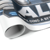 Aluminium ATOMIVRA Cadeaupapier (Rol Hoek)