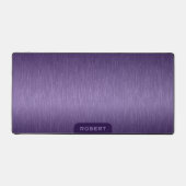 aluminium brossé minimal métallique violet métalli (Recto)