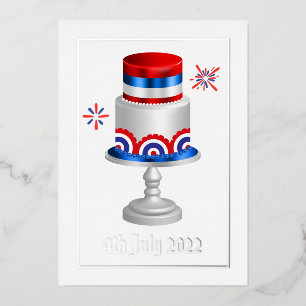 Aluminium Carte de vœux en papier métallisé pour la fête de 