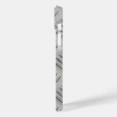 Aluminium Diamant Patroon Case-Mate iPhone Case (Achterkant / Links)