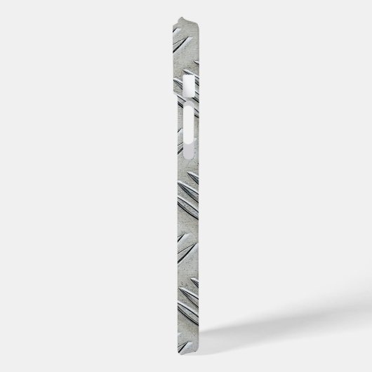 Aluminium Diamant Patroon Case-Mate iPhone Case (Achterkant / Links)