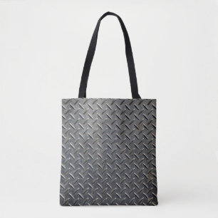 Aluminium Donker: Rhombus Shape Design Draagtas
