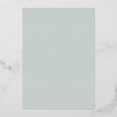 Aluminium Invitation d'anniversaire arc-en-ciel Boho en feui (Verso)