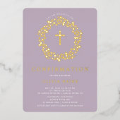 Aluminium Invitation de confirmation en feuille d'aluminium (Recto)
