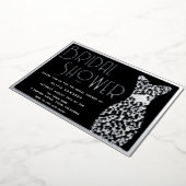 Aluminium Invitation en feuille d'aluminium pour douche de m (Rotation)
