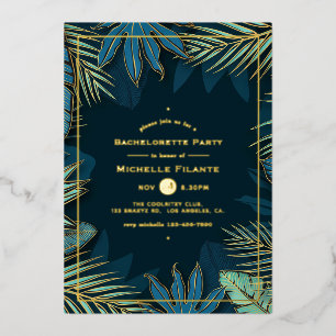 Aluminium Invitation en feuille d'aluminium pour enterrement