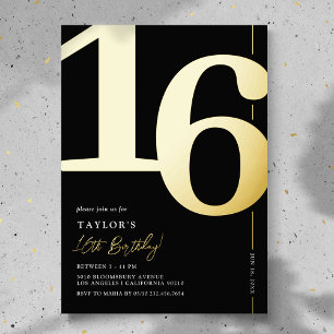 Aluminium Invitation en feuille de métal pour une fête d'ann