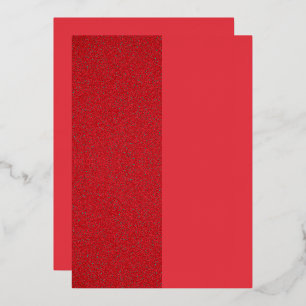 Aluminium Invitation pour l'événement en feuille rouge tomat