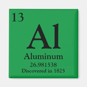 Aluminium Periodiek Tafel Magneet